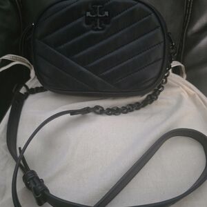 Tory Burch Quilted Black Crossbody Bag